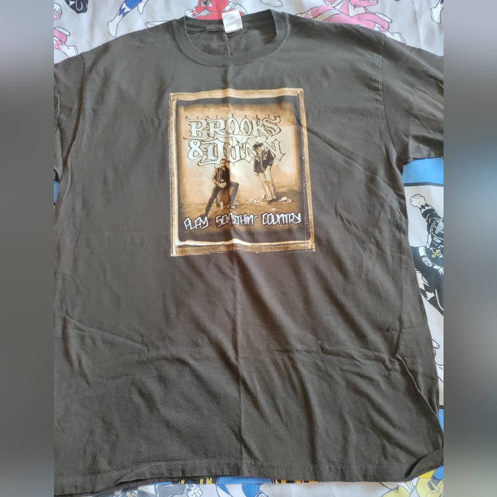Brooks and Dunn Play something country tour Y2K  XL T-shirt